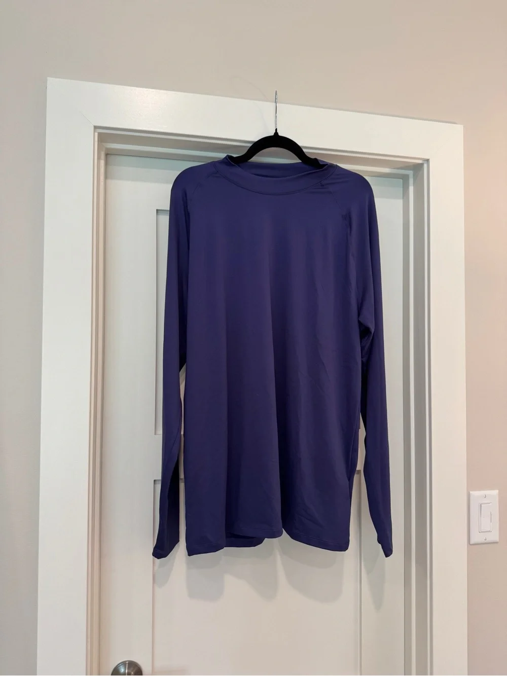 Jordan Men’s Long Sleeve Shirt - Deep Purple